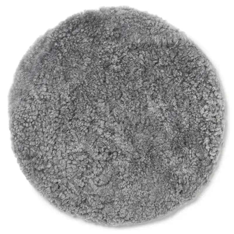 Beställ nu Curly Sittdyna ø34 cm Charcoal grey Silver